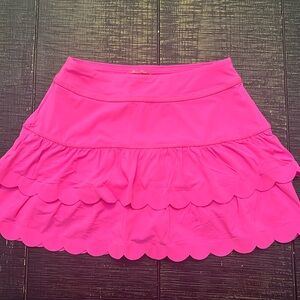 Lilly Pulitzer luxletic scallop tennis skirt